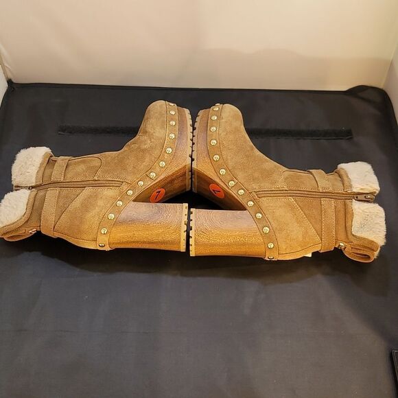 BRAND NEW GUESS DAMINA BLOCK HEEL PLATFORM BOOTS - Picture 11 of 16